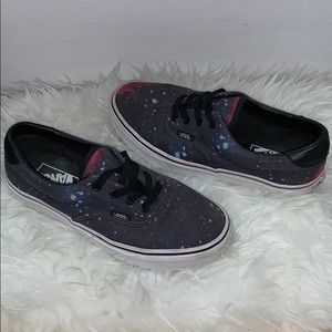 Beautiful, authentic galaxy print Vans!